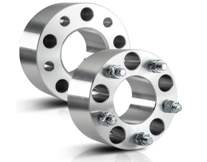 LNG 1.25" Hub Centric Wheel Adapters – Change Jeep JK Wrangler 5x5 Wheels To Fit TJ/YJ 5x4.5 (Set Of 4)