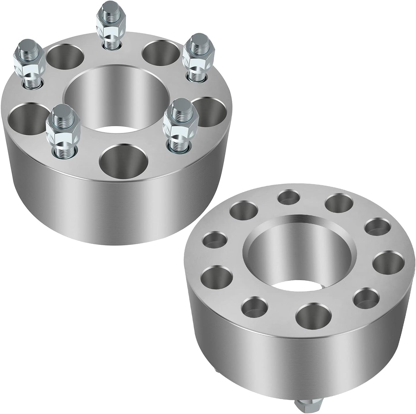 2 Wheel Spacers Adapters 5X4.5 | 4" Inch Thick (100Mm) Fits Most Ford, Lincoln