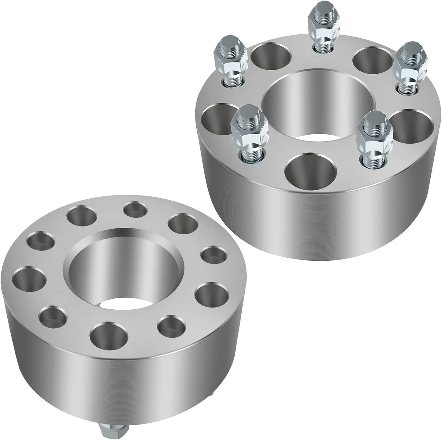 2 Wheel Spacers Adapters 5X4.5 | 4" Inch Thick (100Mm) Fits Most Ford, Lincoln