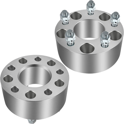 2 Wheel Spacers Adapters 5X4.5 | 4" Inch Thick (100Mm) Fits Most Ford, Lincoln