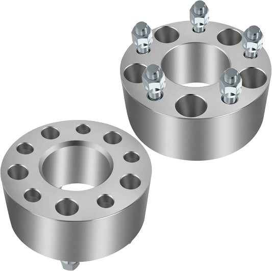 2 Wheel Spacers Adapters 5X4.5 | 4" Inch Thick (100Mm) Fits Most Ford, Lincoln