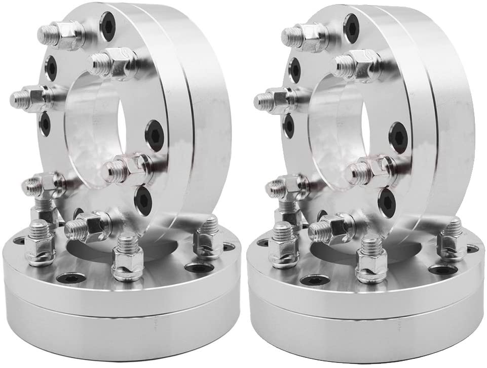 5x5 TO 6x5.5 WHEEL ADAPTERS USE 6 LUG WHEELS ON 5 LUG HUBS 2" INCH 12x1.5