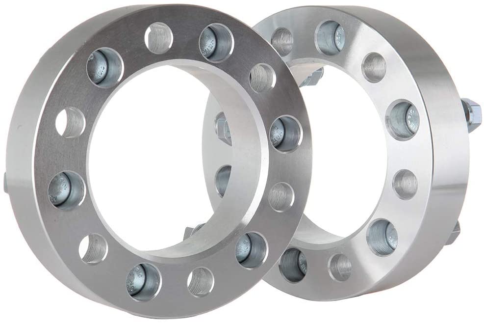 2 Chevrolet GMC Cadillac Chevy 6 lug Wheel Spacers 6X5.5 | 1.25" Inch or 32mm | 14X1.5 Stud