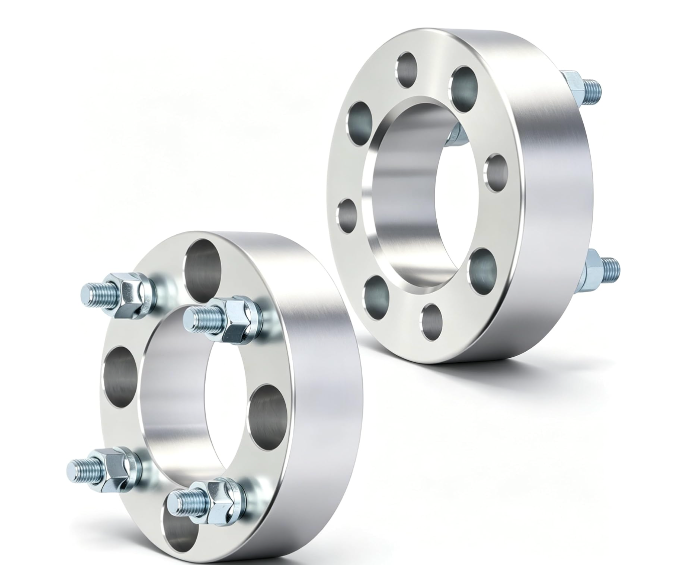 4x4.5 Wheel Spacers 1", 1.25", 1.5" and 2" Thickness Available 4 Lug 12X1.5 Toyota Honda JDM
