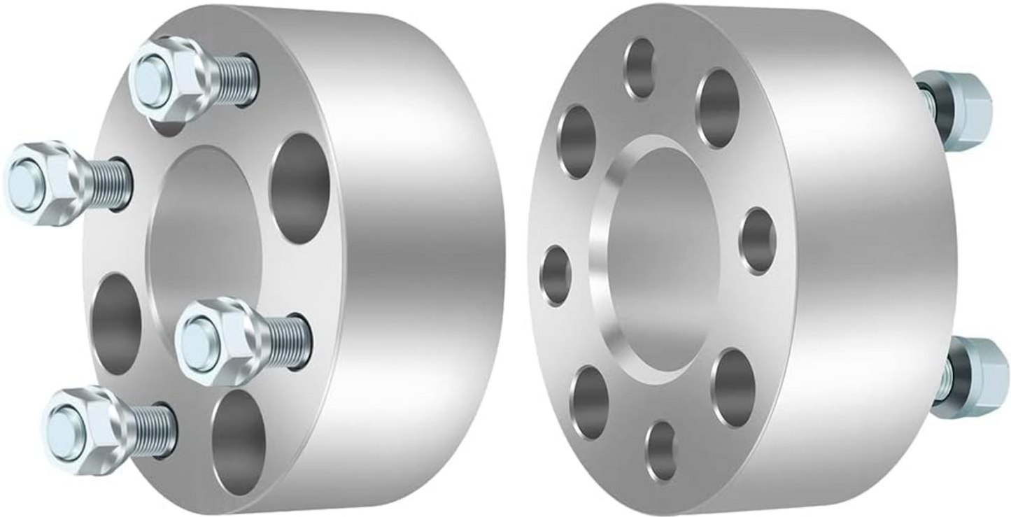 4x4.5 Wheel Spacers 1", 1.25", 1.5" and 2" Thickness Available 4 Lug 12X1.5 Toyota Honda JDM