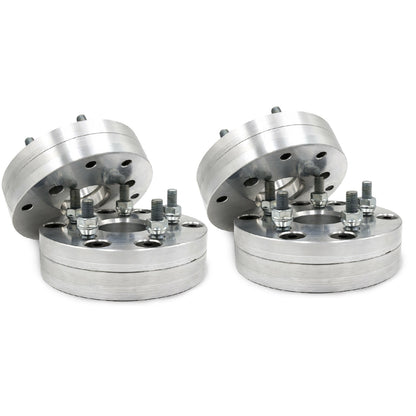 ADAPTADORES DE 4 RUEDAS 4X4.25 A 5X4.5 | UTILICE RUEDAS DE 5 LUG EN UN COCHE DE 4 LUG | 2" PULGADAS DE GROSOR | 12x1.5