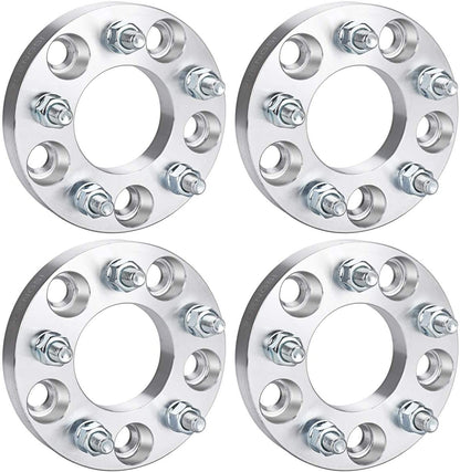 4 Wheel Spacers Adapters 1 Inch 5X4.75 | Chevy Camaro, Corvette, S10, Cts (ALSO KNOWN AS 5X120)