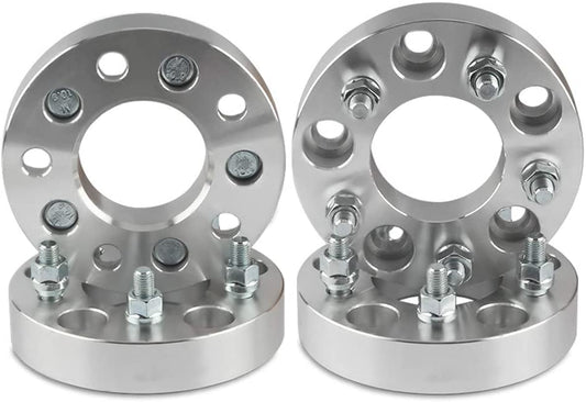 5x5 To 5x120 Wheel Adapters Wheel Spacers 1.25" Inch Use 5x120 Wheels on 5x127 Chevy & Jeep Hubs