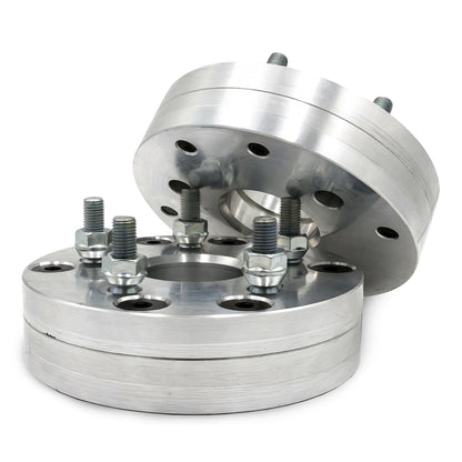 ADAPTADORES DE 4 RUEDAS 4X4.25 A 5X4.5 | UTILICE RUEDAS DE 5 LUG EN UN COCHE DE 4 LUG | 2" PULGADAS DE GROSOR | 12x1.5