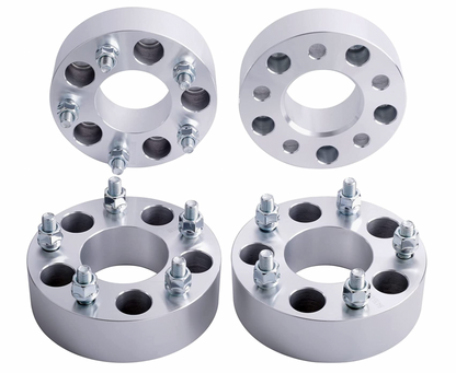 Adaptateurs de roue centrés sur moyeu Jeep 5X4,5 à 5X5, adaptent les roues Jeep Jk JL sur Tj Yj Kk Sj Xj Mj 5X114.3 à 5X127 1/2x20