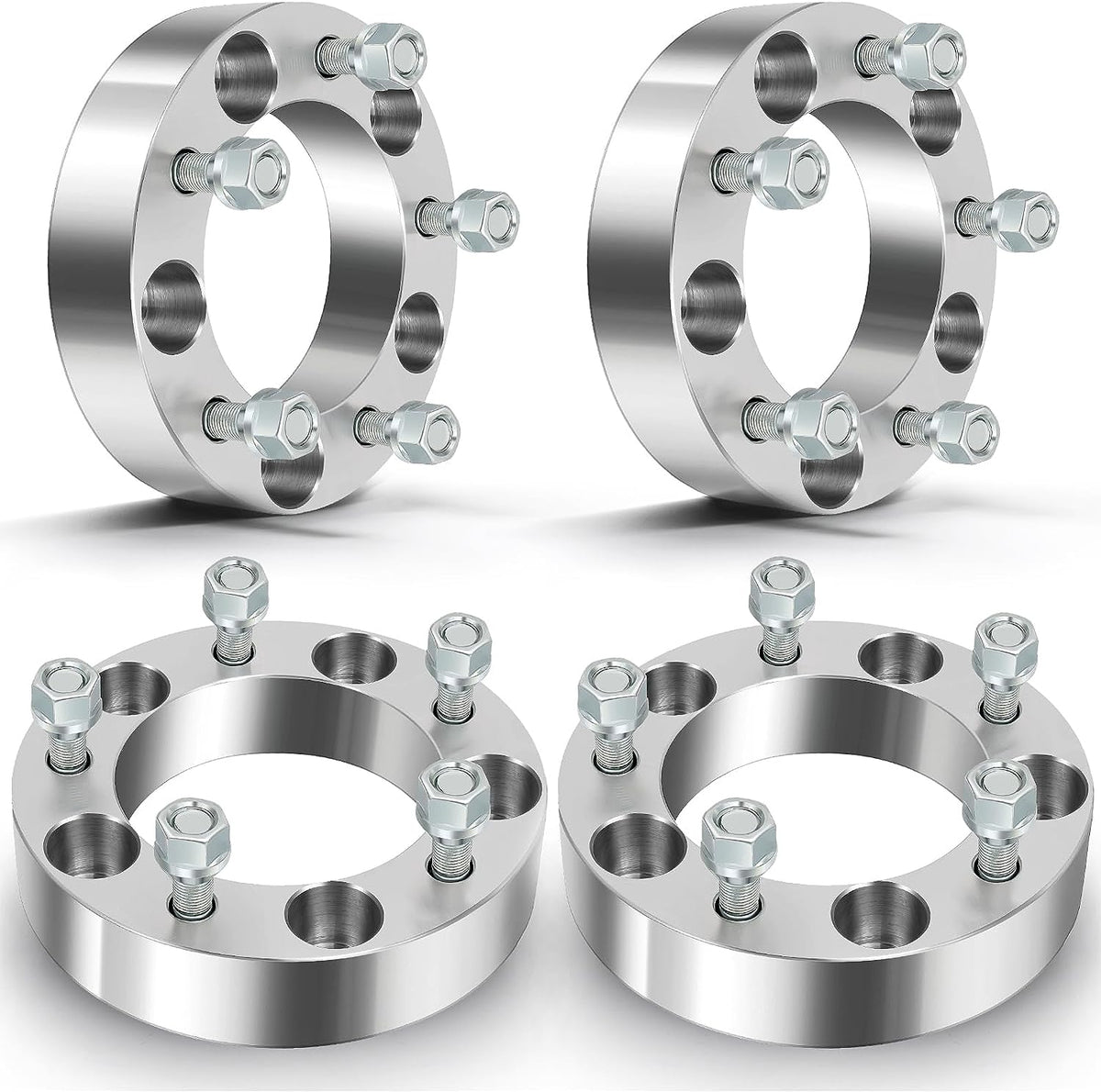 5x5 Jeep Wheel Spacers 5x127 1.25 inch, 1.5 inch, 2 inch Fits 07+ Wrangler JK, Commander + More