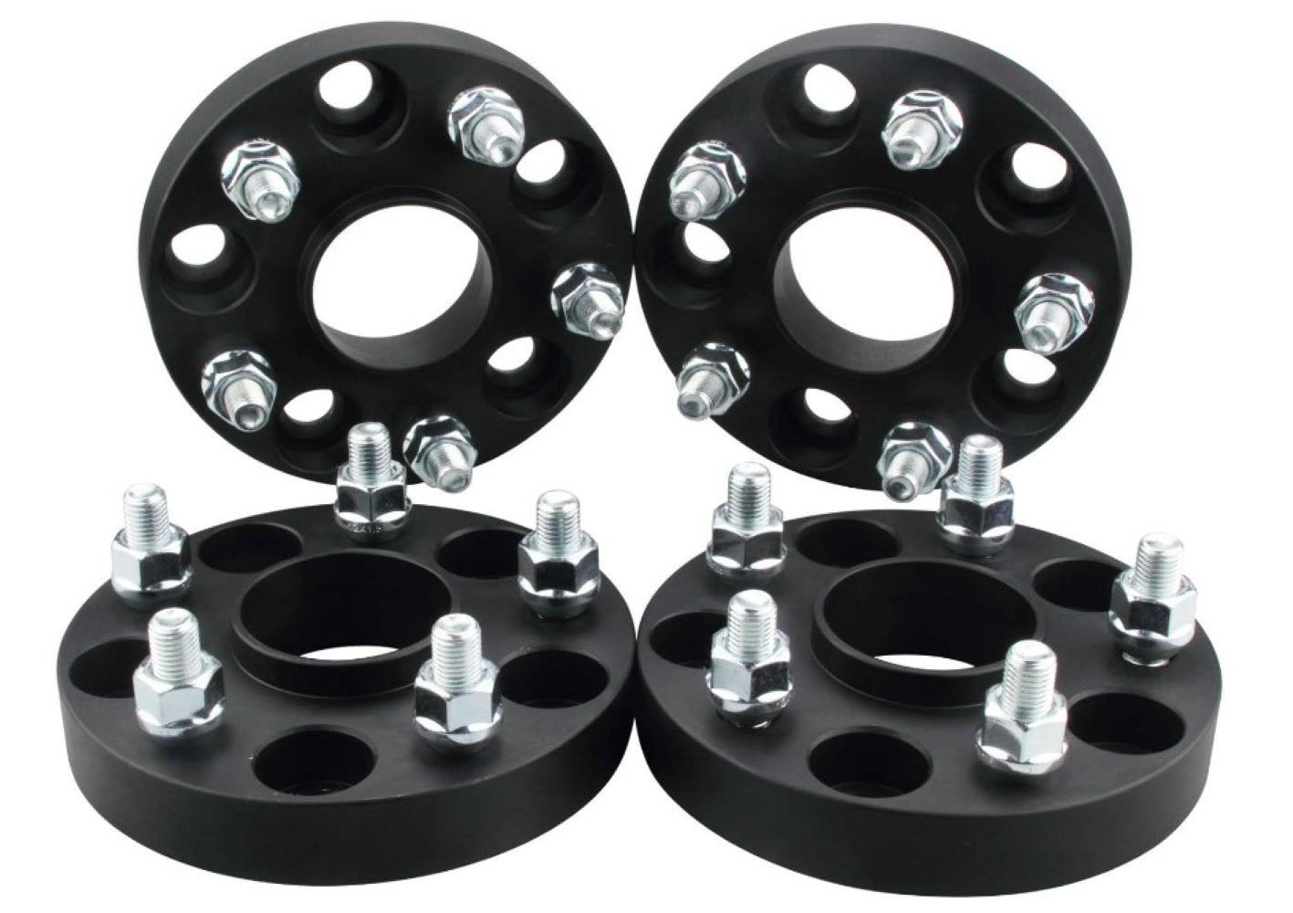 Adaptadores de 5 ruedas | 5X4,5 a 5X5,5 | 1,25 pulgadas | Pernos de 1/2 pulgada | jeep | Forjado |