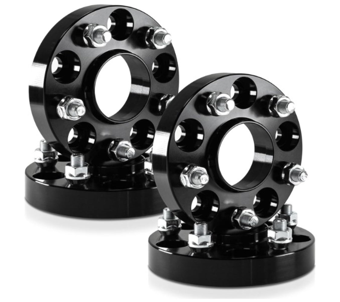 Adaptadores de 5 ruedas | 5X4,5 a 5X5,5 | 1,25 pulgadas | Pernos de 1/2 pulgada | jeep | Forjado |