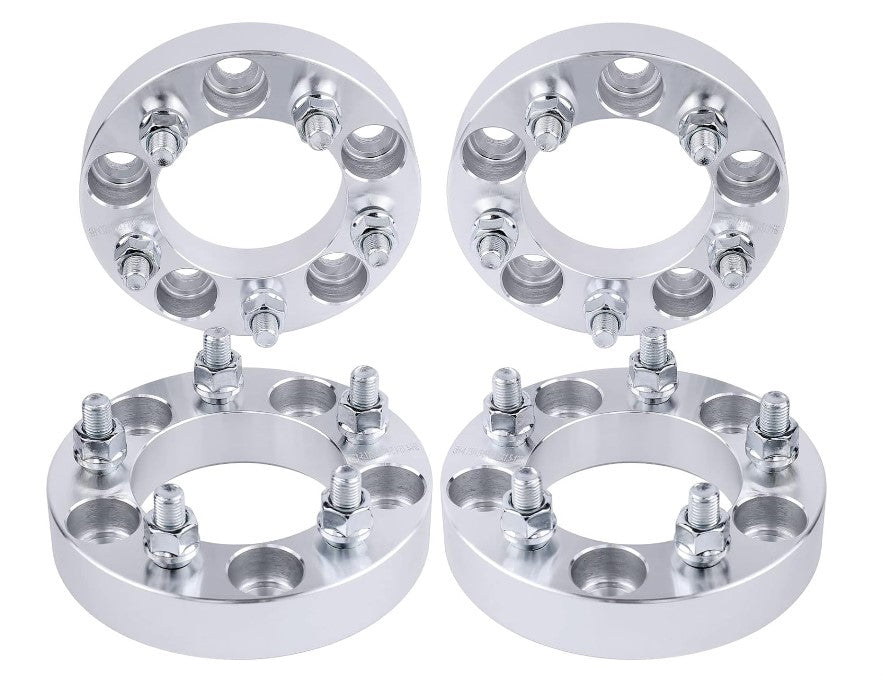 5x5 To 5x120 Wheel Adapters Wheel Spacers 1.25" Inch Use 5x120 Wheels on 5x127 Chevy & Jeep Hubs