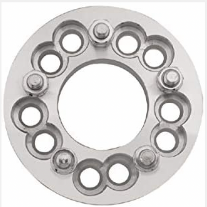 Espaciadores de 4 adaptadores de rueda 5X110 o 5X112 a 5X112 de 1,25 pulgadas de grosor | Perno de 12X1,5