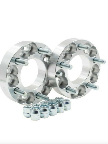 5X127 OR 5X139.7 TO 5X150 WHEEL ADAPTERS 1.5 INCH THICK 14X1.5 STUDS