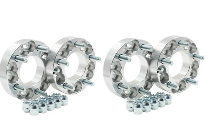 Ford Fusion Escape Wheel Spacers Adapters 5X108 To 5X120 Also Known As 5x4.25 To 5x4.75 1.25" Inch Thick 12X1.5 Studs