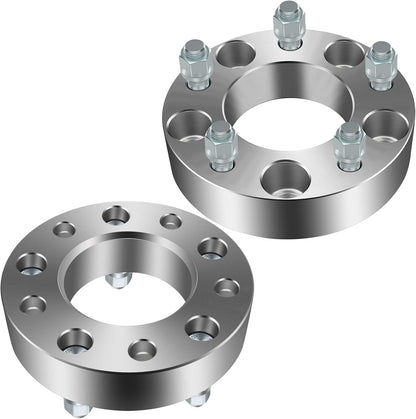 4 adaptadores de rueda de 5 x 135 a 5 x 5 de 1,5 pulgadas de grosor, pernos de 14 x 2,0 Hubcentric 87,1 de diámetro 5 x 135 a 5 x 127