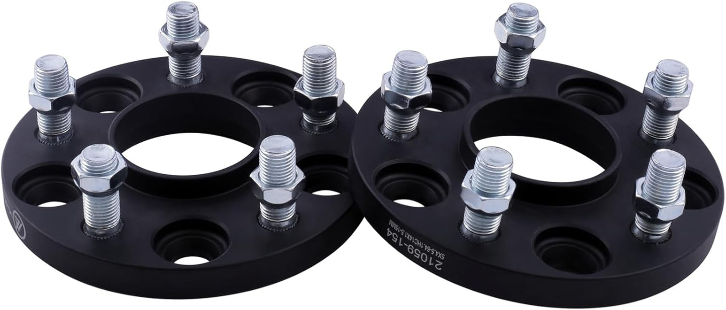 5x120 Hub Centric Wheel Spacers 14x1.5 Studs 72.6mm Center Bore Fits Land Rover 2020+ Defender 1999+ Discovery LR3 LR4 Range Rover