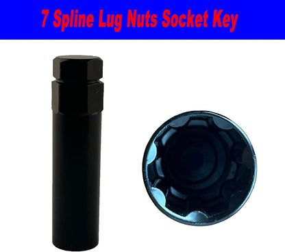 7 Spline Key For Spline Lug Nuts Fits Security Spline Lug Nuts On Dodge RAM Ford Chevy GMC Cadillac Trucks