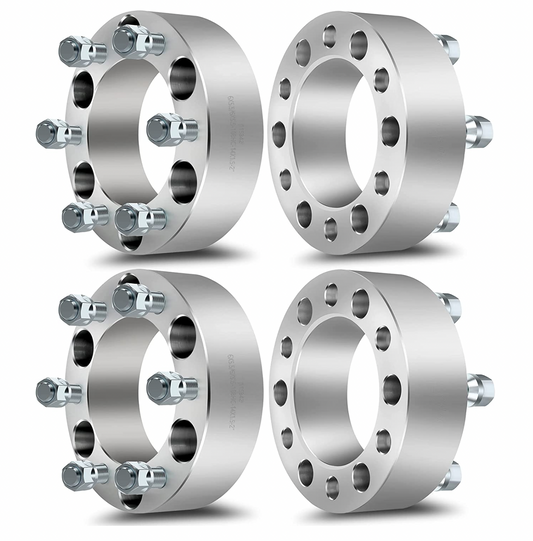 6X135 To 6X5.5 Wheel Adapters | 14X2 Studs Allows Ford Trucks To Use Chevy GMC Truck Wheels