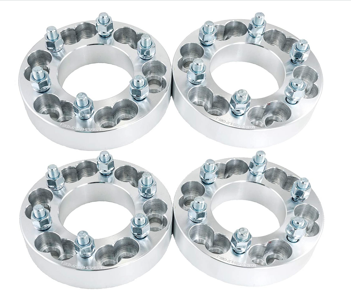 6x5.5 to 6x135 Wheel Adapters Spacers Use Ford Rims / Wheels On Toyota Trucks 12x1.5 Studs 6x139.7 to 6x135 Adapters