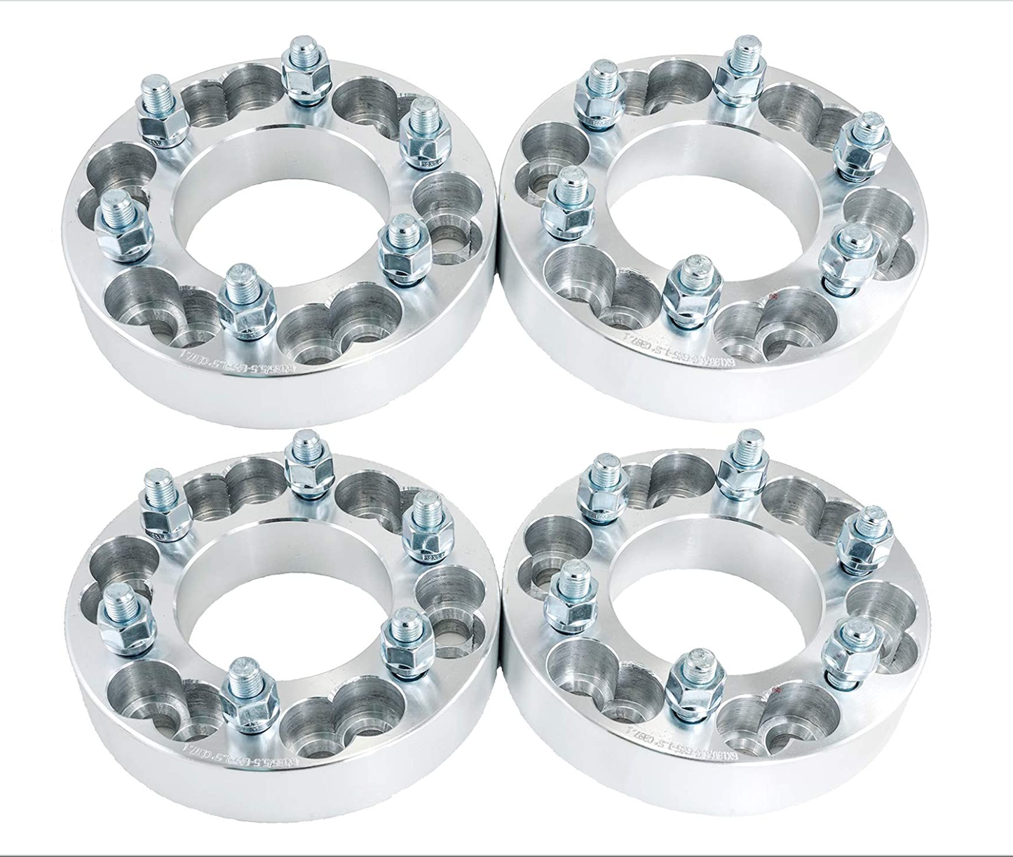 4 Wheel Adapters Spacer 6X135 Or 6X5.5 To 6X5.5 1.5" Inch Thick | 38mm | 6 Lug Rim