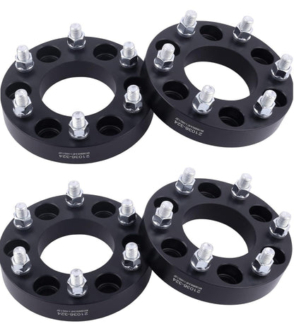 6X135 To 6X5.5 Wheel Adapters 14X2 Studs Allows Ford Trucks To Use Chevy GMC Truck Wheels