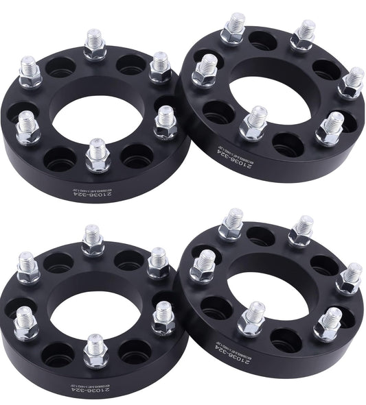 4 Toyota Hub Centric Wheel Spacers 6x5.5 1.5 Inch Fits FJ Cruiser, Tacoma, 4 Runner 38mm 6x139.7