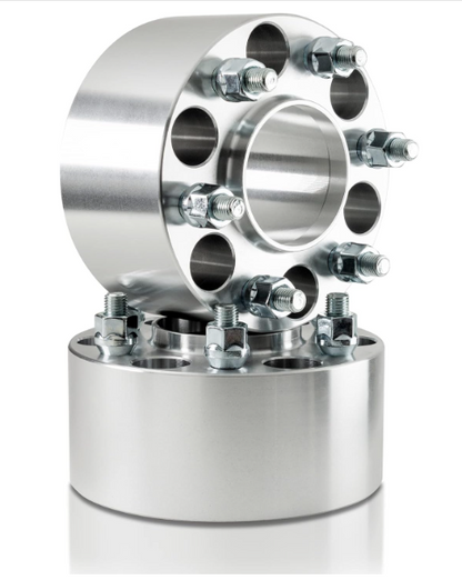 4 adaptateurs de roue 6X5,5 à 6X135 Goujons 12X1,5 de 1,5 pouce d'épaisseur convertit les roues Toyota en roues Ford