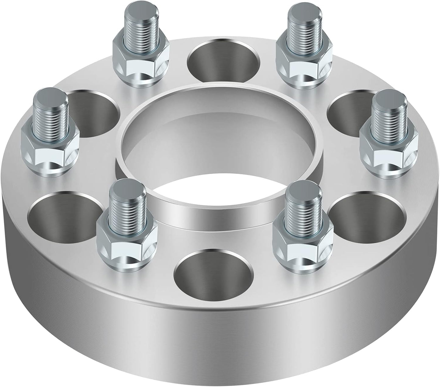 4 adaptateurs de roue 6X5,5 à 6X135 Goujons 12X1,5 de 1,5 pouce d'épaisseur convertit les roues Toyota en roues Ford