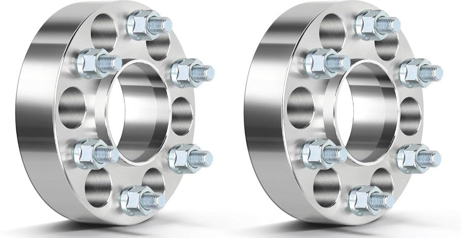 4 adaptateurs de roue 6X5,5 à 6X135 Goujons 12X1,5 de 1,5 pouce d'épaisseur convertit les roues Toyota en roues Ford