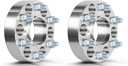 4 adaptateurs de roue 6X5,5 à 6X135 Goujons 12X1,5 de 1,5 pouce d'épaisseur convertit les roues Toyota en roues Ford