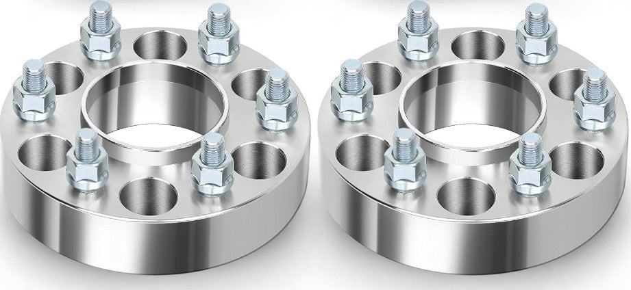 4 adaptateurs de roue 6X5,5 à 6X135 Goujons 12X1,5 de 1,5 pouce d'épaisseur convertit les roues Toyota en roues Ford