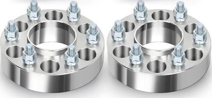 4 adaptateurs de roue 6X5,5 à 6X135 Goujons 12X1,5 de 1,5 pouce d'épaisseur convertit les roues Toyota en roues Ford