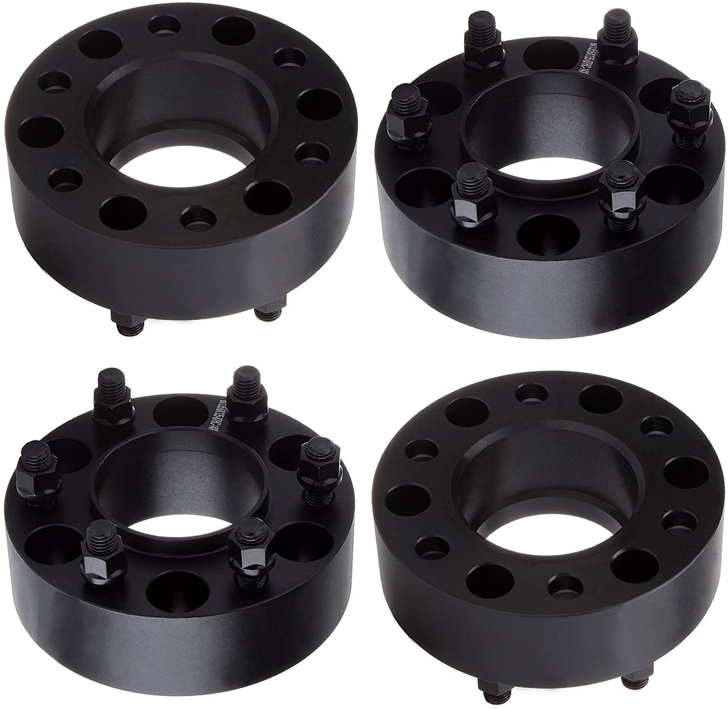 Espaciadores de adaptadores de 4 ruedas | 6X135 A 6X5.5 | 1.5" | 32 mm Convierte pernos Ford 2 Chevy 2015+ 14x1.5