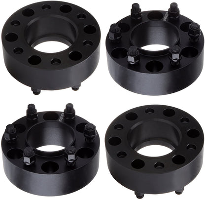 Toyota Hub Centric Wheel Spacers 6X5.5 | 1" to 3" Inches Thick Fits Fj Cruiser, Tacoma, 4Runner, 6 Lug Tundra 12x1.5