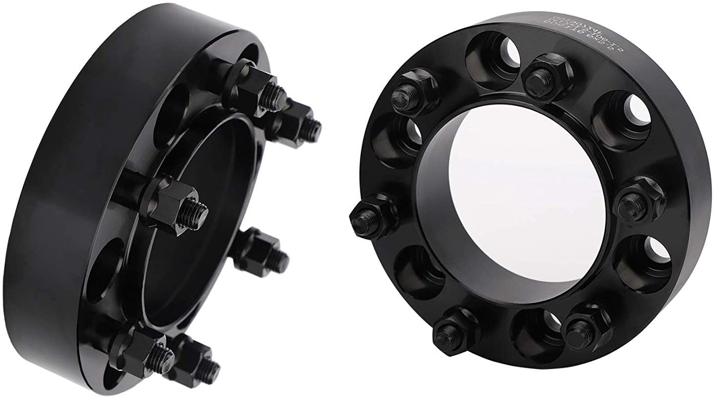 ESPACIADORES DE RUEDA CENTRADOS PARA TOYOTA SEQUOIA 5X150, 1,5 PULGADAS DE GROSOR, ESPÁRRAGOS DE 14X1,5 - DIÁMETRO CENTRAL DE 110 MM