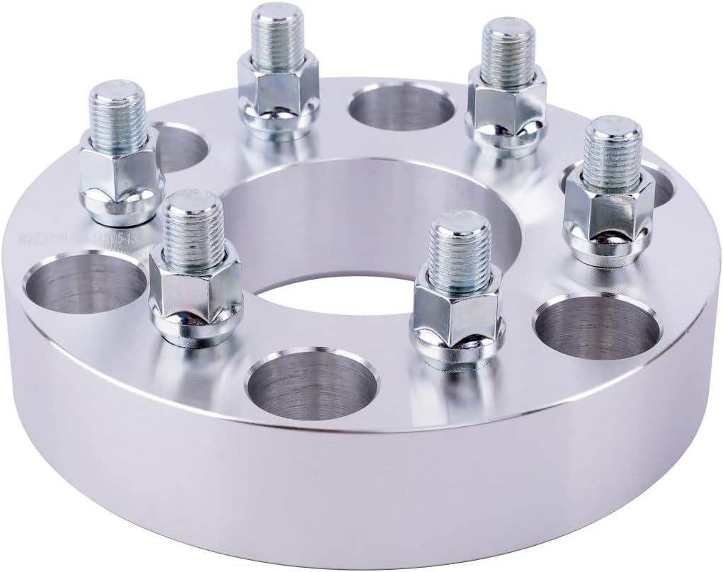 6X5.5 To 6X5.5 Wheel Spacers | Adapters | 1.5" | 14X1.5 Stud Chevy GMC | 6x139.7 | 78.1mm Hub Centric