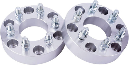6X5.5 To 6X5.5 Wheel Spacers | Adapters | 1.5" | 14X1.5 Stud Chevy GMC | 6x139.7 | 78.1mm Hub Centric