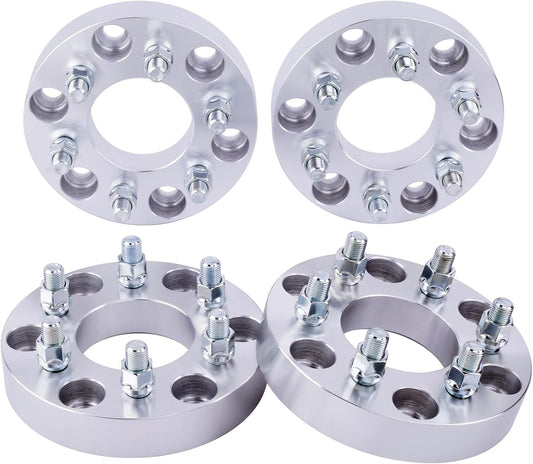 6X5 Wheel Spacers 1.25 Inch or 32mm Thick For Chevy Envoy, Trailblazer, SSR 6x127 12x1.5