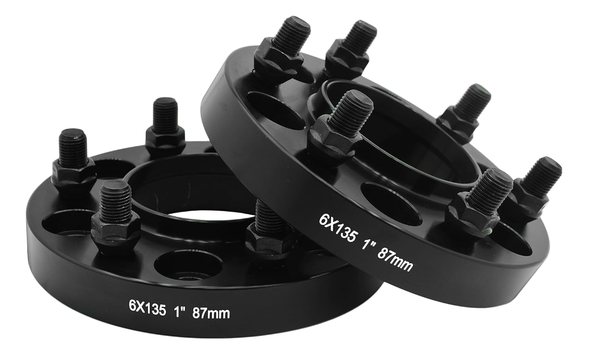 6X135 HUB CENTRIC WHEEL SPACERS 14X1.5 FITS FORD RAPTOR F150 EXPEDITION NAVIGATOR BRONCO RAPTOR