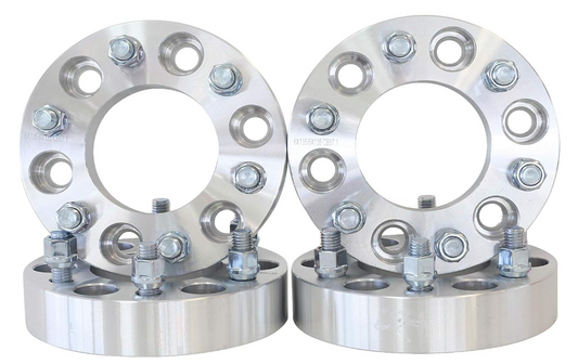 4 adaptadores espaciadores de rueda Toyota de 1,25 pulgadas, 6 x 5,5, se adaptan a todas las pastillas de 6 lengüetas + 6 x 139,7