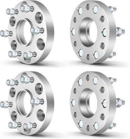 6X5.5 Hub Centric Wheel Spacers Fits Infiniti SUV Nissan Armada Titan Trucks 12x1.25 Studs 77.8cb