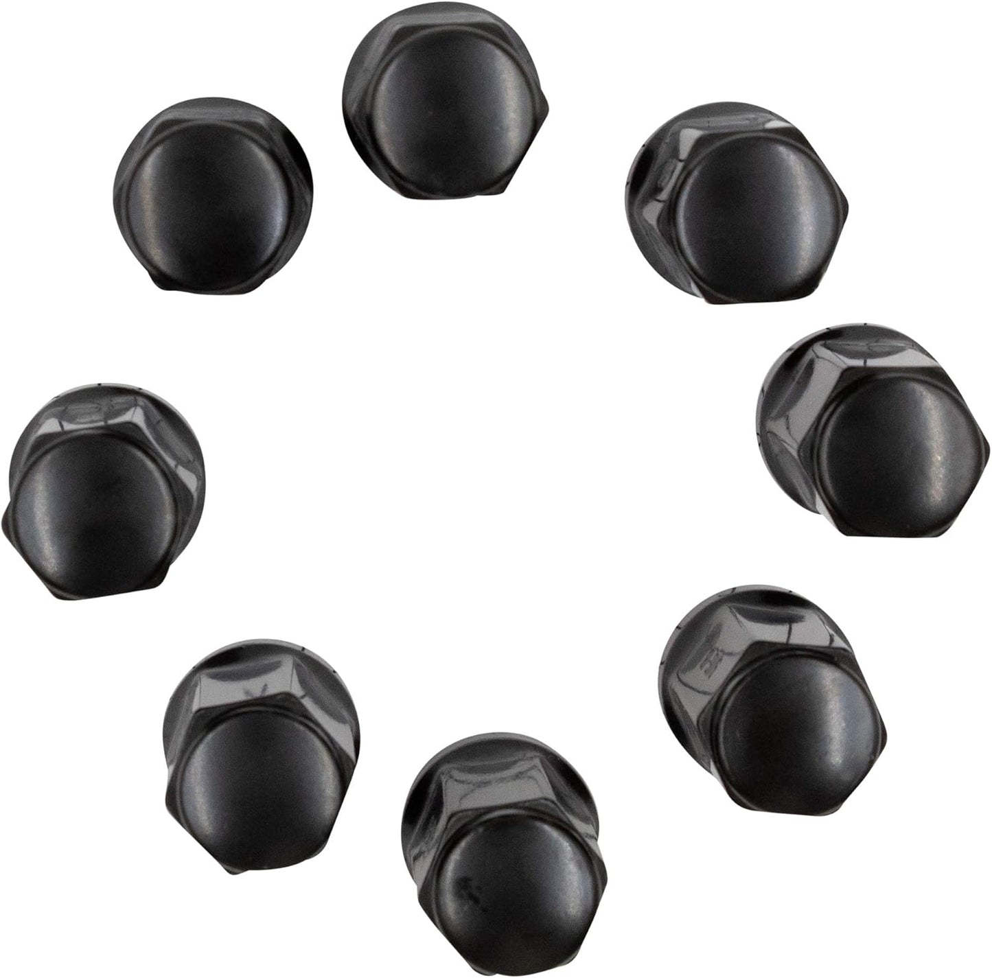 32 TUERCAS NEGRAS PARA CAMIÓN | 14X1.5 | 8X6.5 | CHEVY GMC | HUMMER SILVERADO | 8X6.5