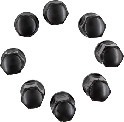 32 TUERCAS NEGRAS PARA CAMIÓN | 14X1.5 | 8X6.5 | CHEVY GMC | HUMMER SILVERADO | 8X6.5