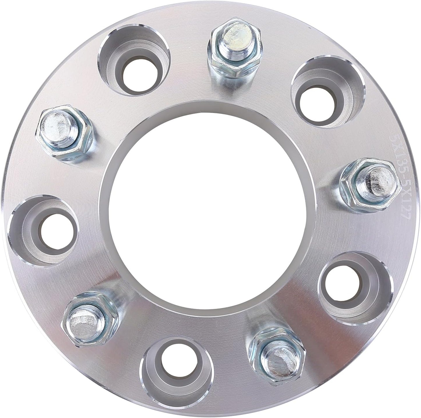 4 adaptadores de rueda de 5 x 135 a 5 x 5 de 1,5 pulgadas de grosor, pernos de 14 x 2,0 Hubcentric 87,1 de diámetro 5 x 135 a 5 x 127
