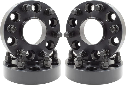 6X135 To 6X5.5 Hub Centric Wheel Adapters 14X1.5 Studs Use Chevy GMC Truck Wheels On Ford Trucks