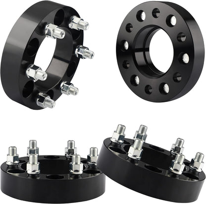 6X5.5 To 6X135 Wheel Adapters 14X1.5 Studs Converts Chevy GMC RAM TOYOTA 6 lug to Ford 6 lug