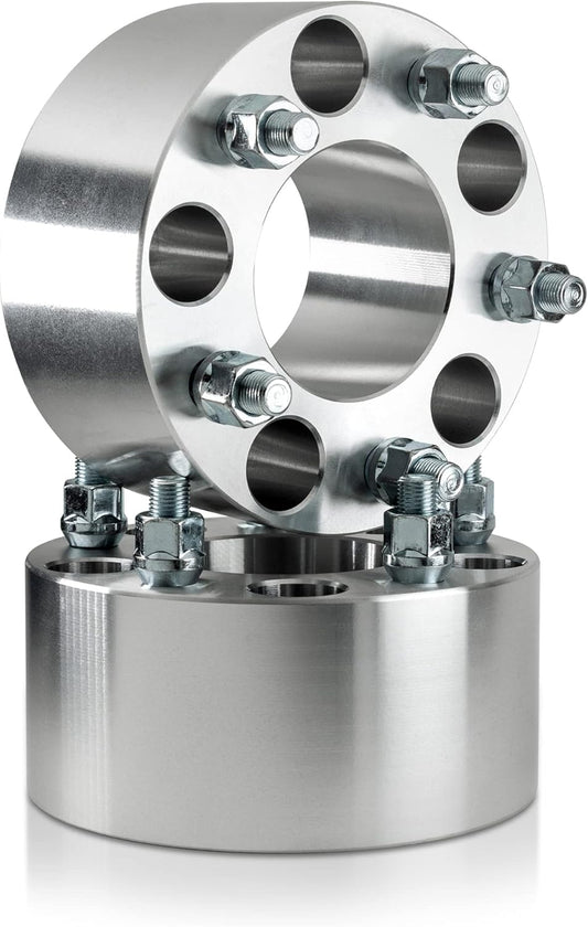 4 espaciadores de ruedas 5x5.5 también conocidos como 5x139.7 9/16 pernos 3 pulgadas de espesor 75 mm Dodge Ram 1500 + más